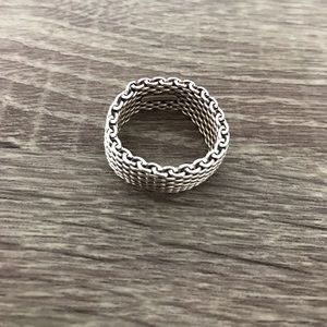Tiffany & Co. Jewelry - Tiffany & Co. 925 Somerset Mesh Ring Tiffany & Co. Jewelry - Tiffany & Co. 925 Somerset Mesh Ring